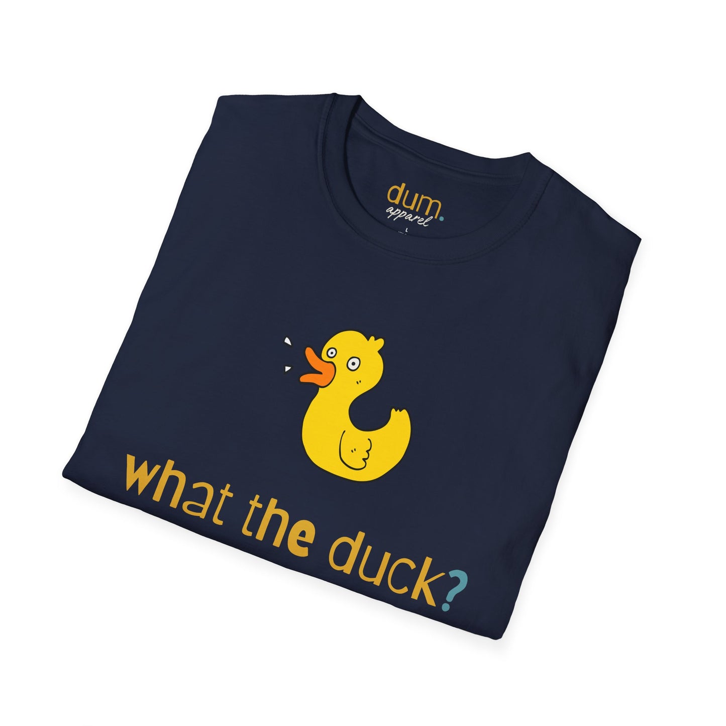 What the Duck? Funny Rubber Duck T-Shirt
