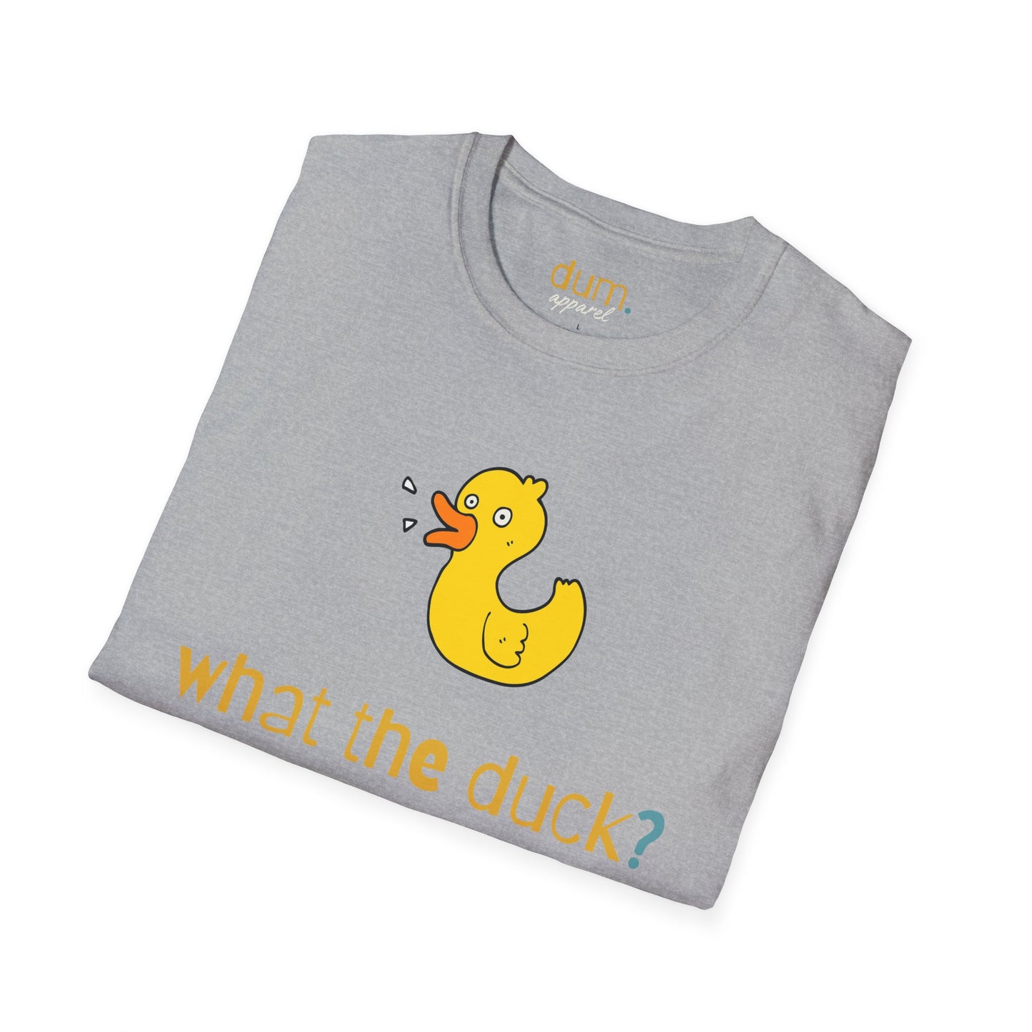 What the Duck? Funny Rubber Duck T-Shirt