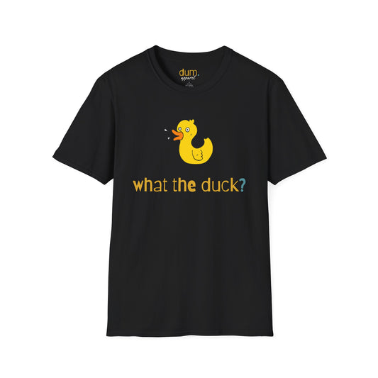 What the Duck? Funny Rubber Duck T-Shirt