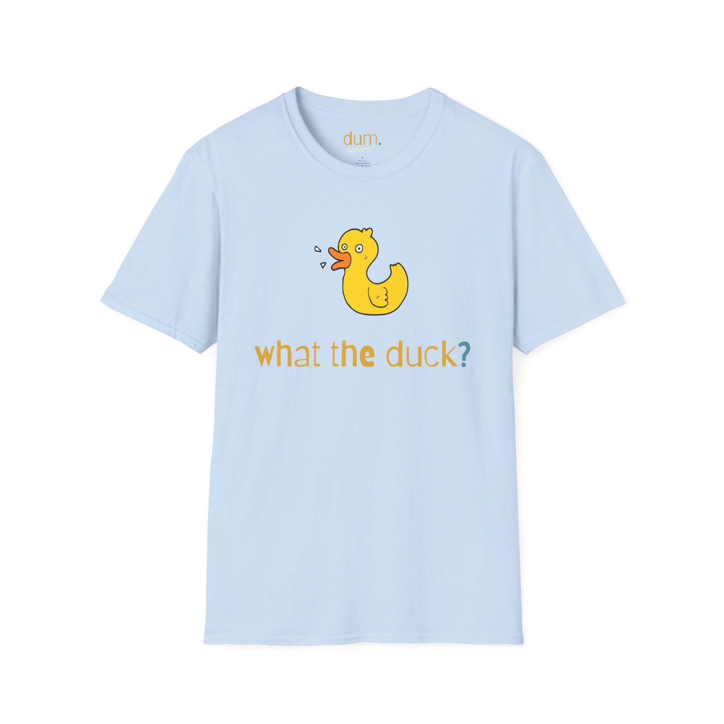What the Duck? Funny Rubber Duck T-Shirt