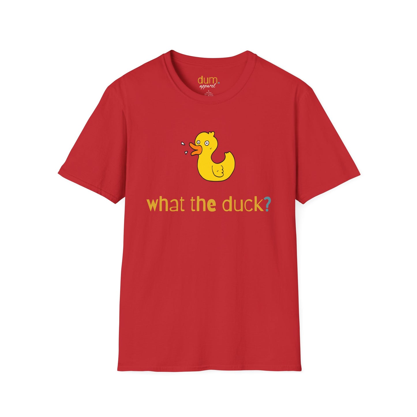 What the Duck? Funny Rubber Duck T-Shirt