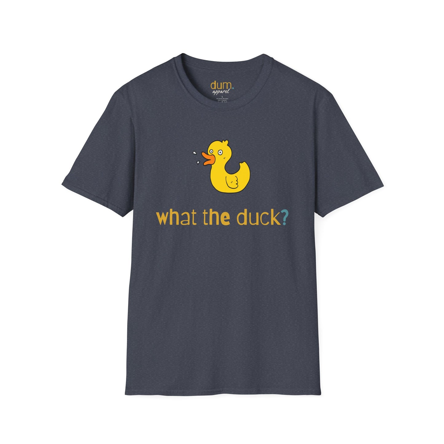 What the Duck? Funny Rubber Duck T-Shirt