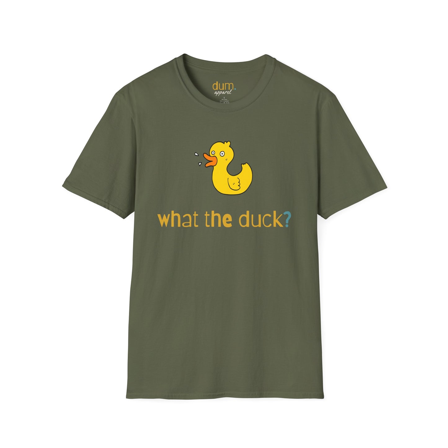 What the Duck? Funny Rubber Duck T-Shirt