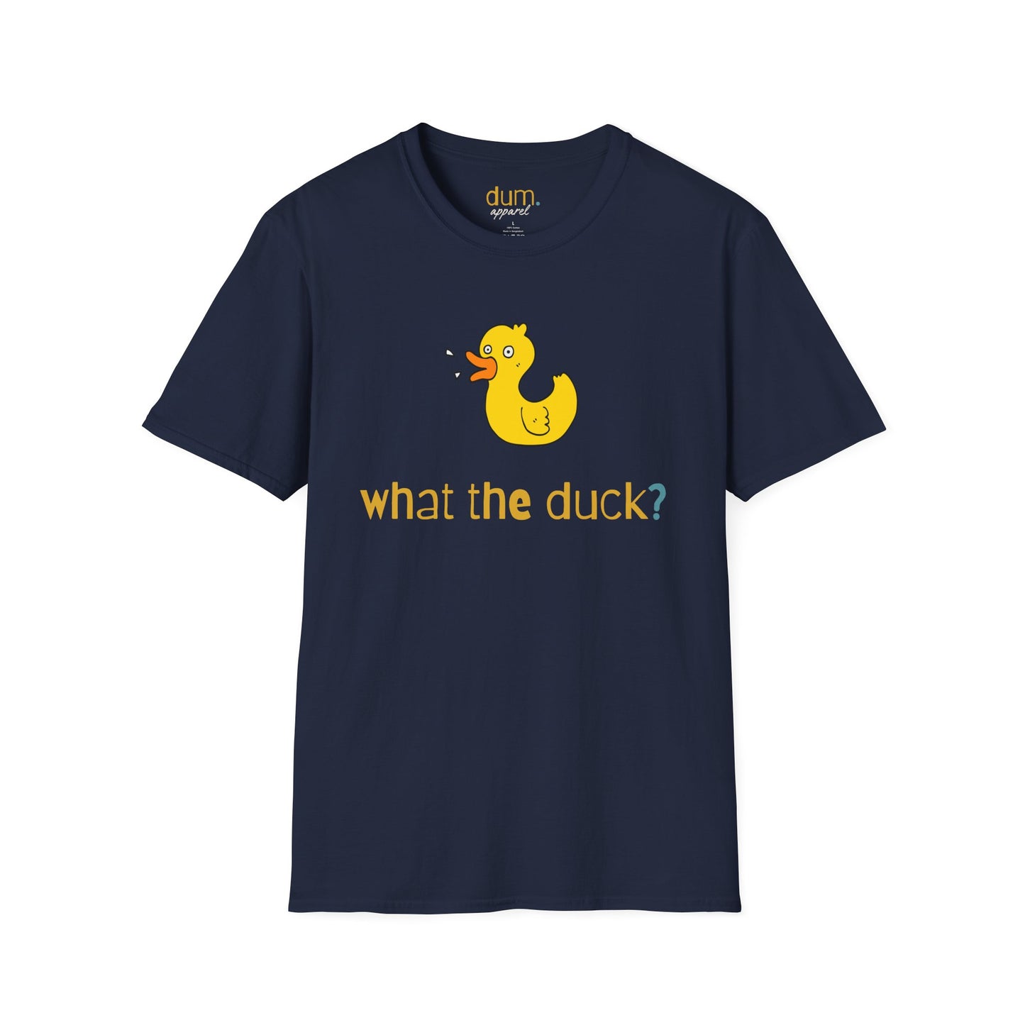 What the Duck? Funny Rubber Duck T-Shirt