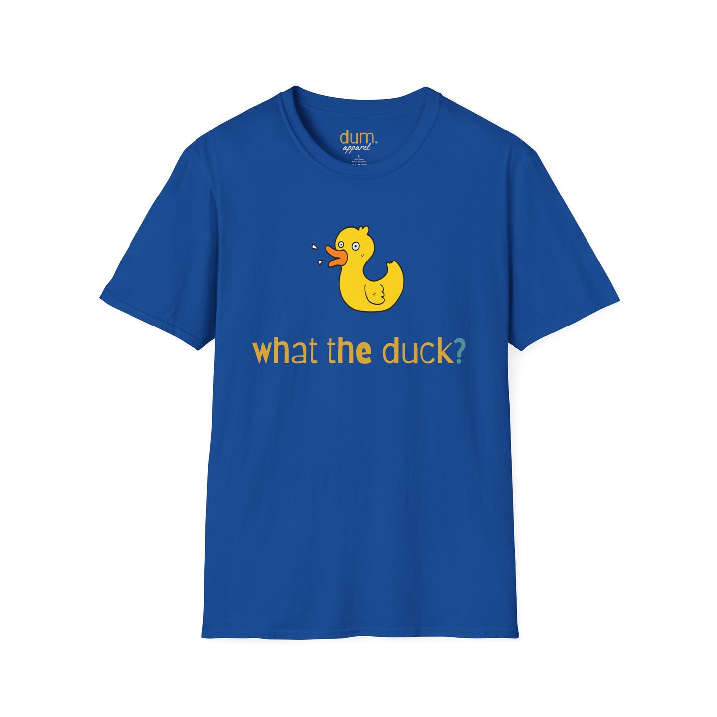 What the Duck? Funny Rubber Duck T-Shirt