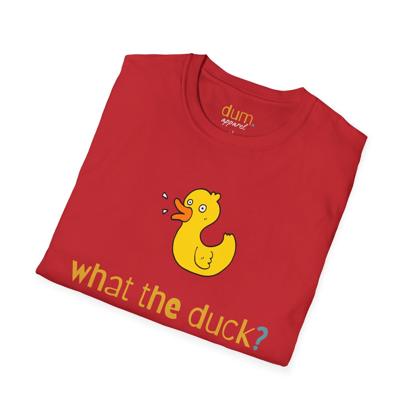 What the Duck? Funny Rubber Duck T-Shirt