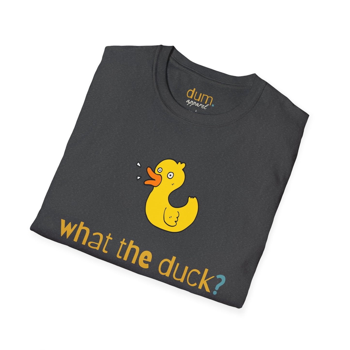 What the Duck? Funny Rubber Duck T-Shirt
